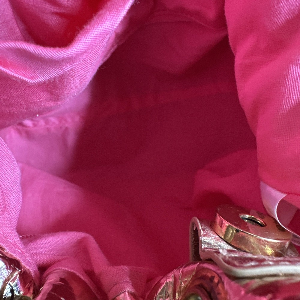 Lilly Pulitzer Dress to Impress Clutch Hotty Pink Day Lilly Bamboo  MSRP $98 - Picture 9 of 10